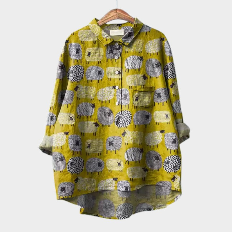 WW | Schicke Bluse mit Knopfleiste vorne