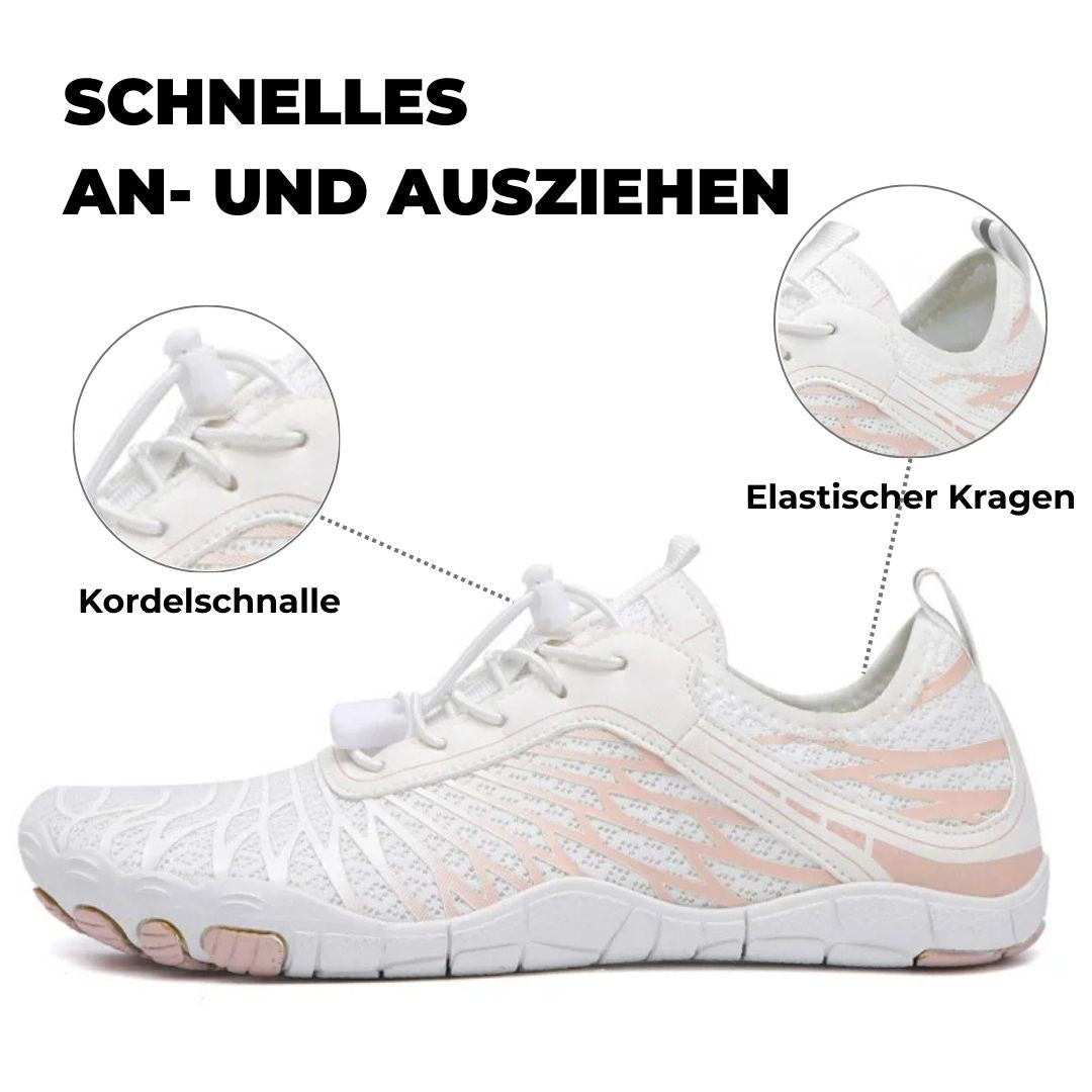 W&W Mode -  Orthopädische Leichte Barfuß-Laufschuhe | Atmungsaktive Natural-Running-Schuhe