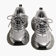 WW | Chunky Mesh Sneaker Damen Bequeme & Sportliche Schuhe Mit Trendiger Sohle, Grau