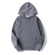 WW | Herren Blau Kapuzenpulli Übergröße Kapuzenpullover