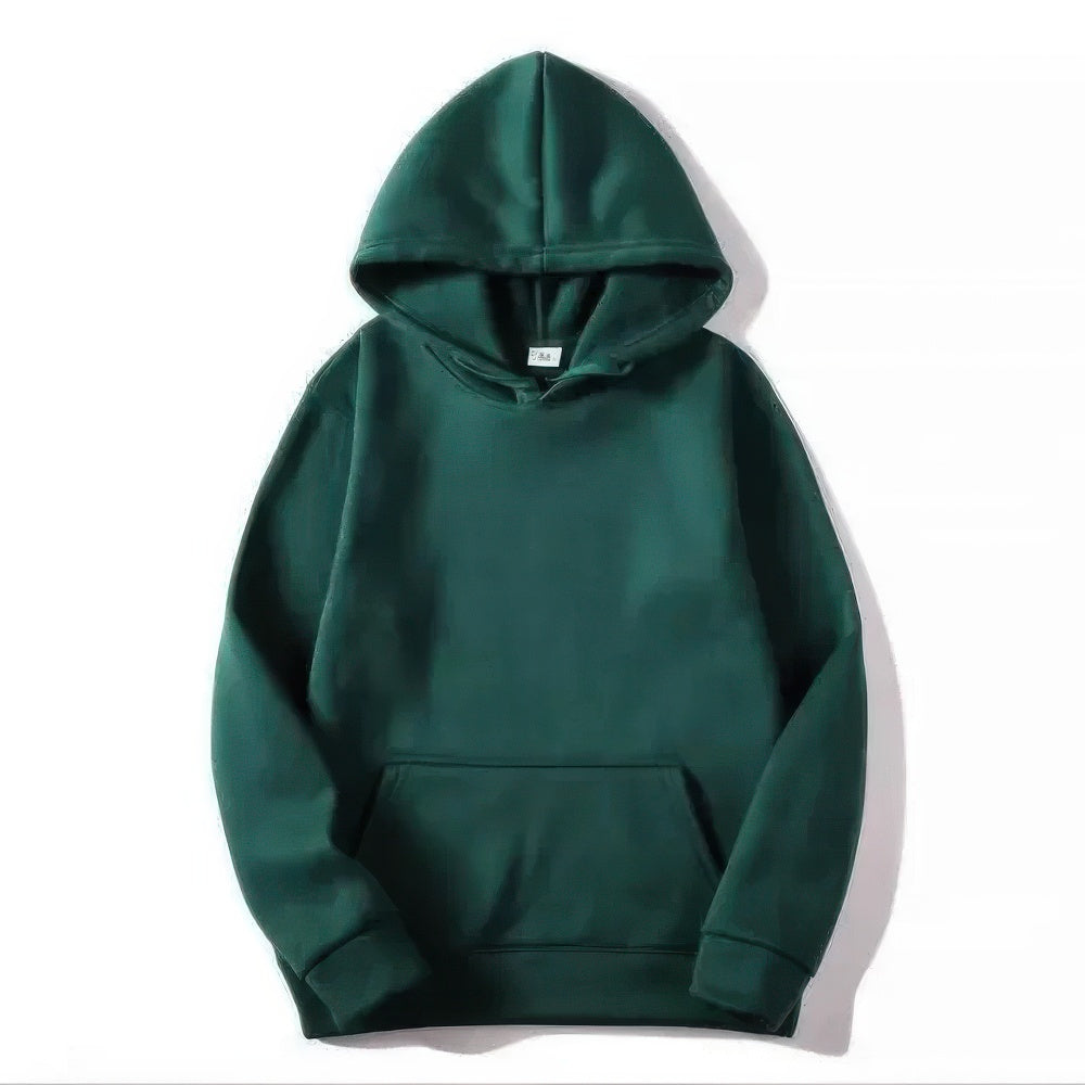 WW | Herren Blau Kapuzenpulli Übergröße Kapuzenpullover