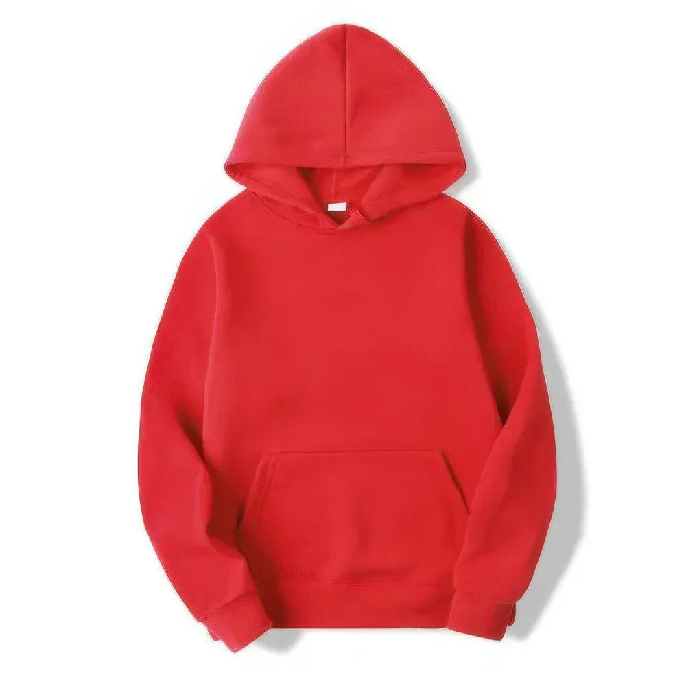 WW | Herren Blau Kapuzenpulli Übergröße Kapuzenpullover