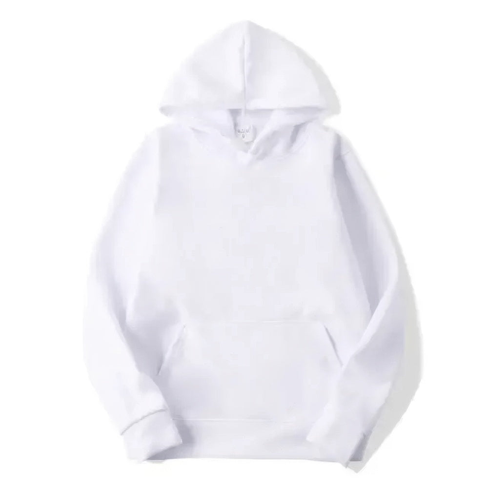 WW | Herren Blau Kapuzenpulli Übergröße Kapuzenpullover