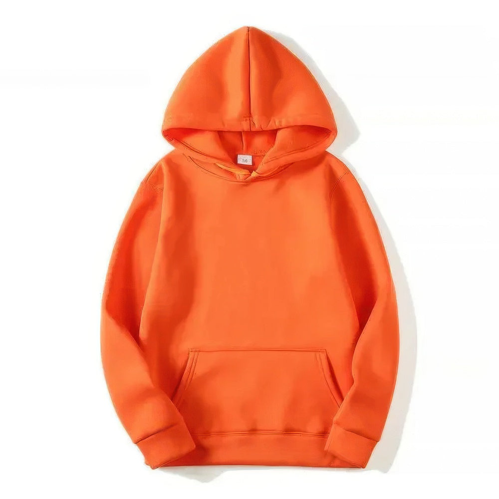 WW | Herren Blau Kapuzenpulli Übergröße Kapuzenpullover