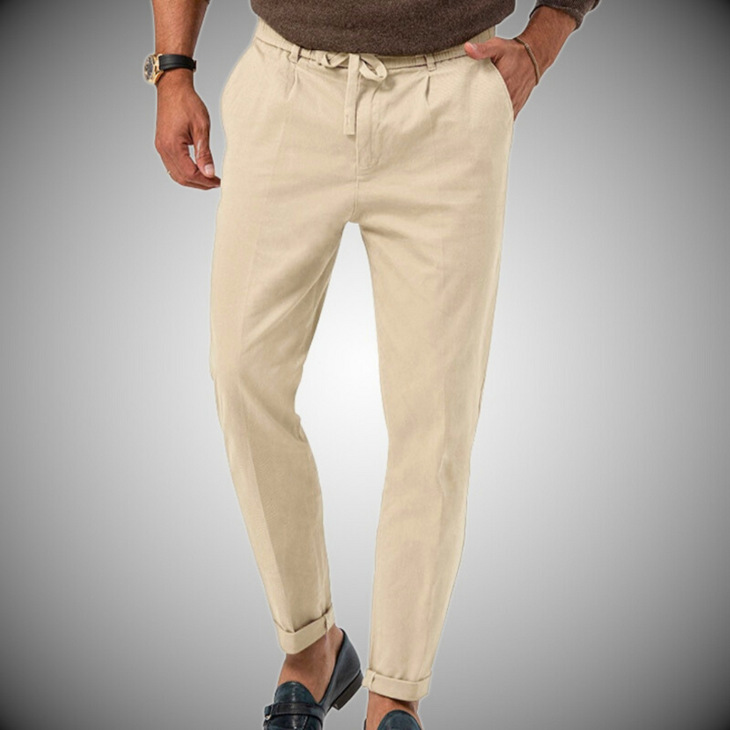 WW | Herren Schwarz Hose Sommer
