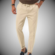 WW | Herren Schwarz Hose Sommer