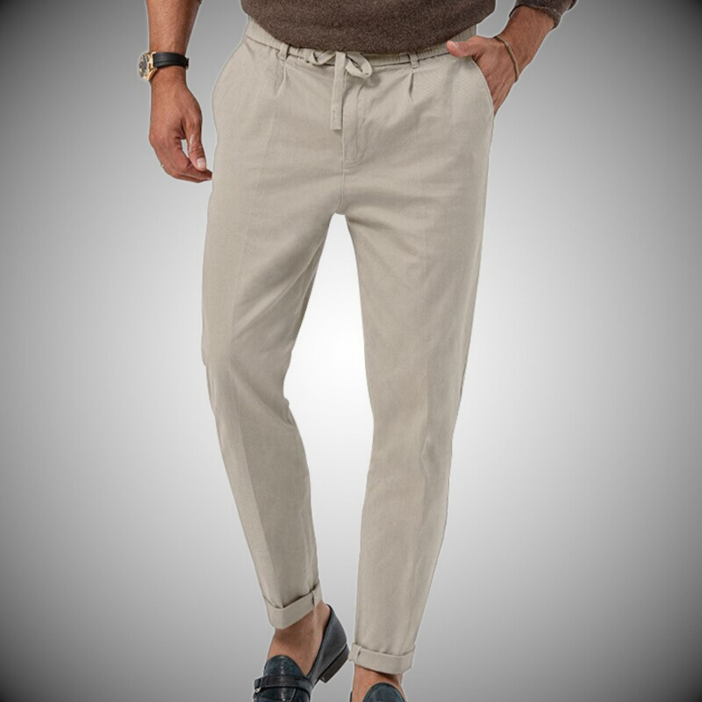 WW | Herren Schwarz Hose Sommer