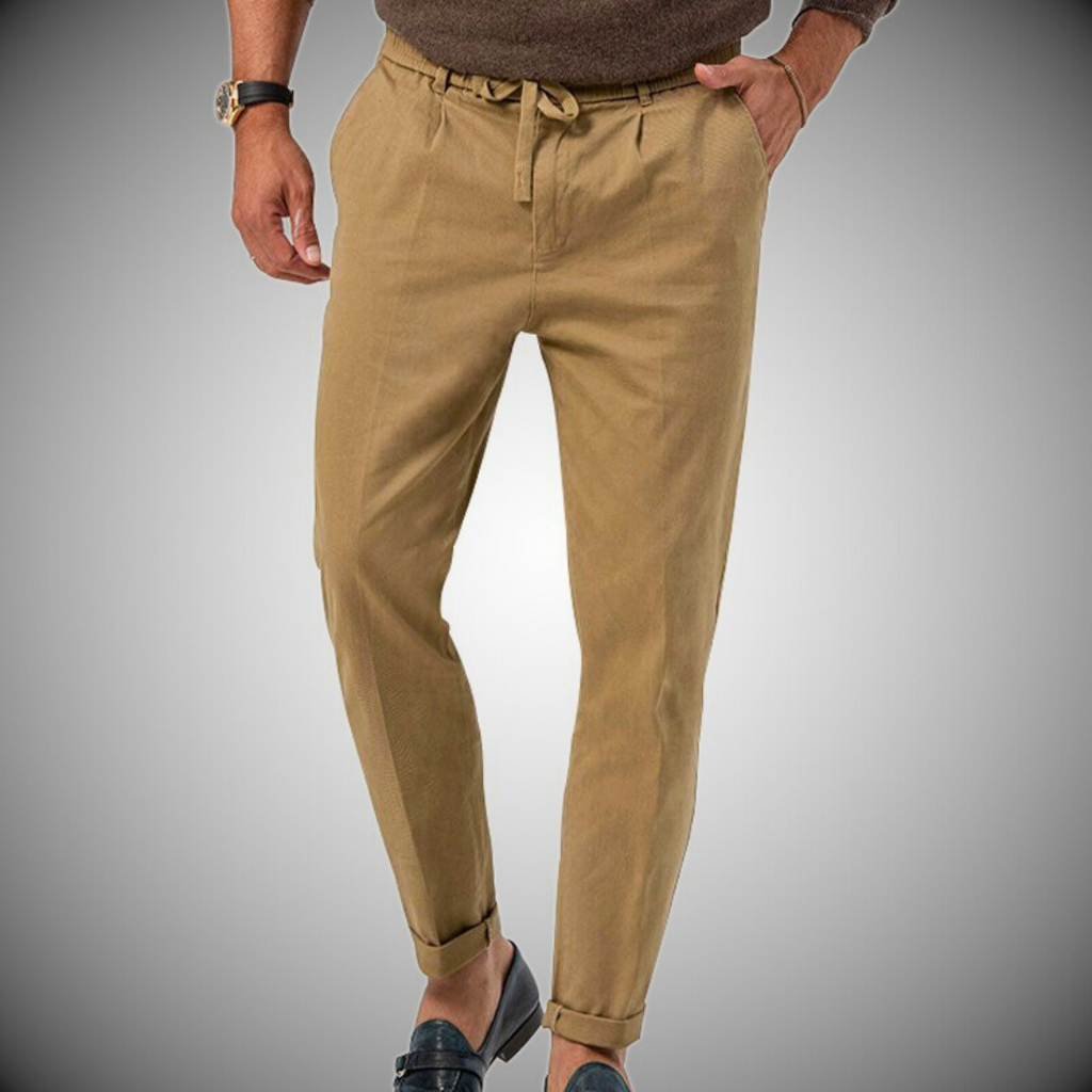 WW | Herren Schwarz Hose Sommer
