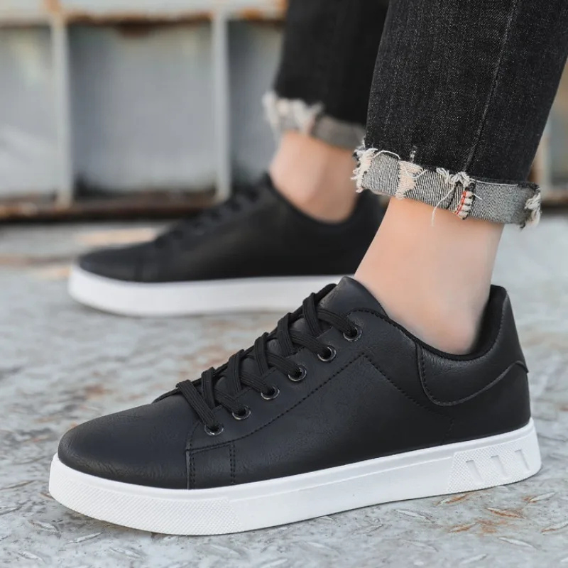 WW | Herren Bequeme Schwarze Schuhe Stilvoll