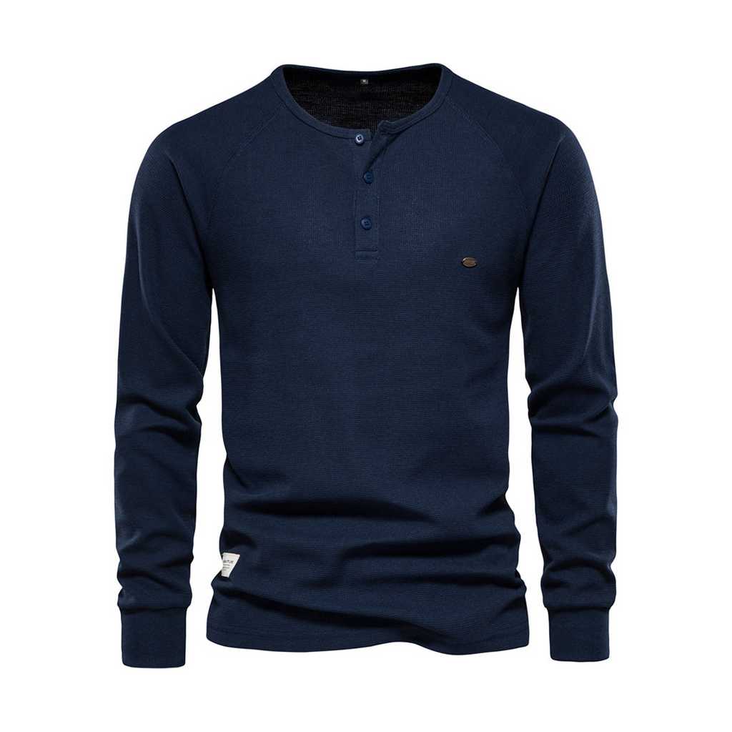WW | Herren Langarm Sweatshirt In Schwarz