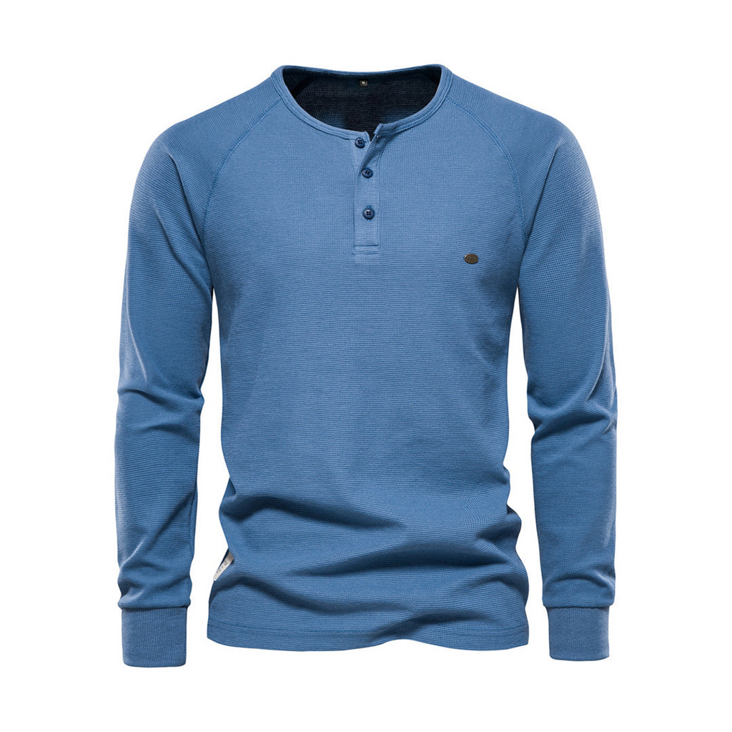 WW | Herren Langarm Sweatshirt In Schwarz