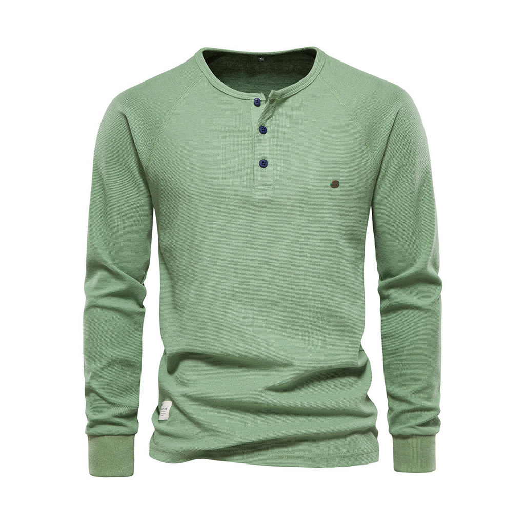 WW | Herren Langarm Sweatshirt In Schwarz