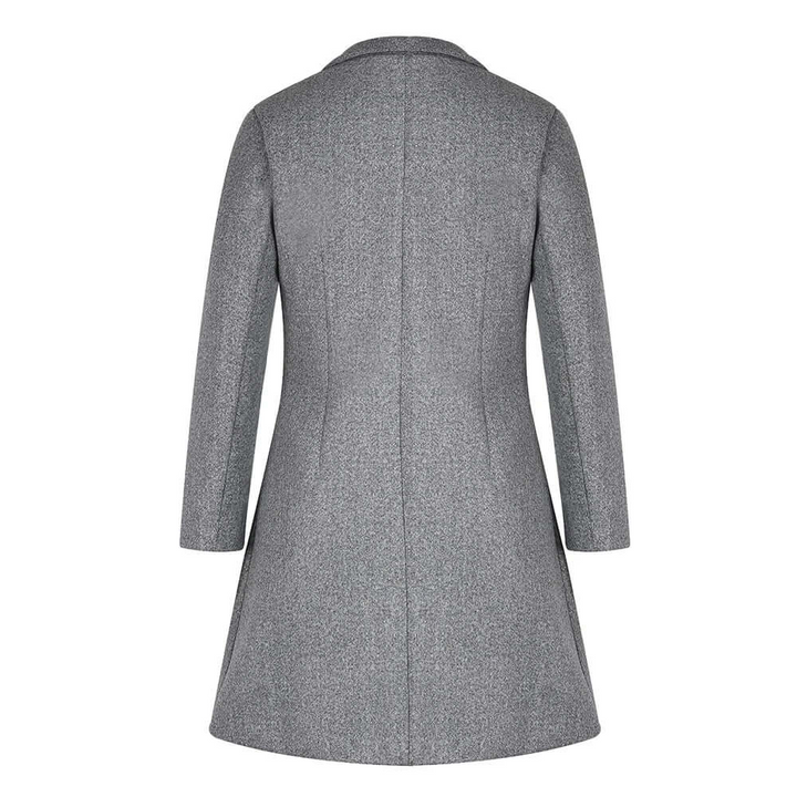 W&W Mode | Damen Schwarz Trenchcoat Übergangs Jacke