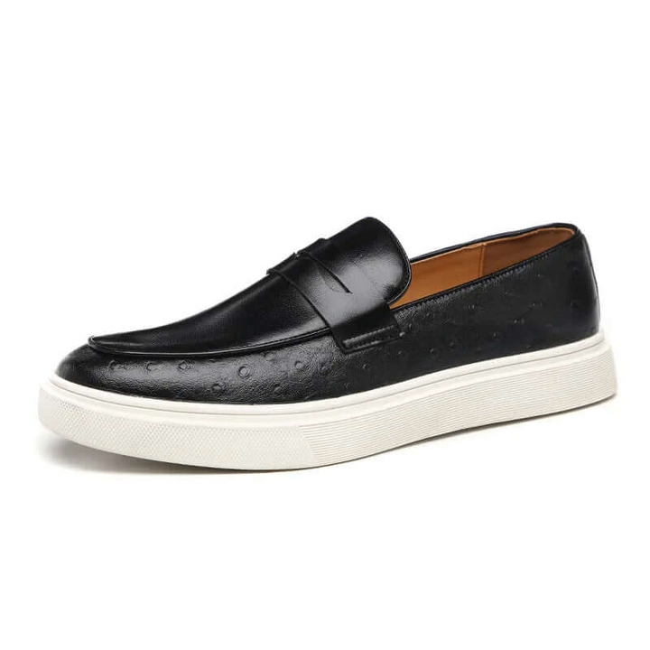 W&W Mode | Herren Schwarz Loafer Sommer