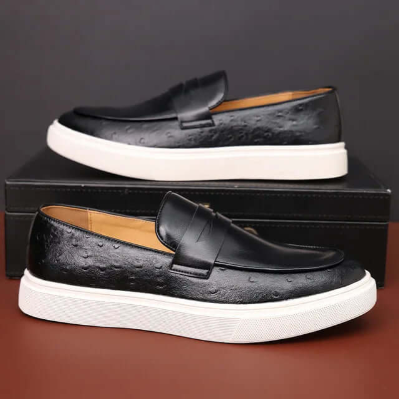 WW | Herren Schwarz Loafer Sommer