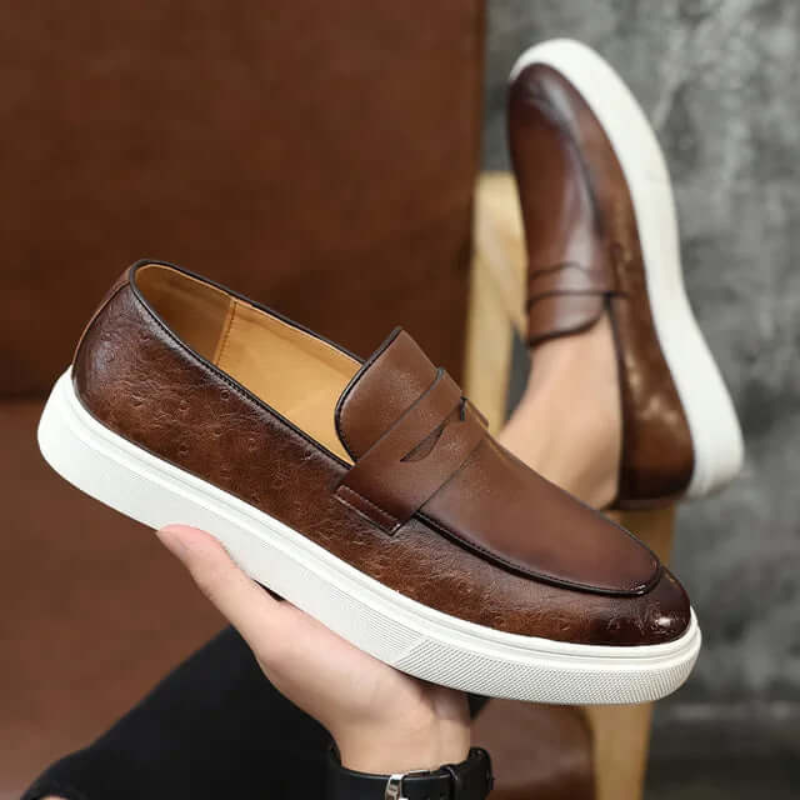 W&W Mode | Herren Schwarz Loafer Sommer