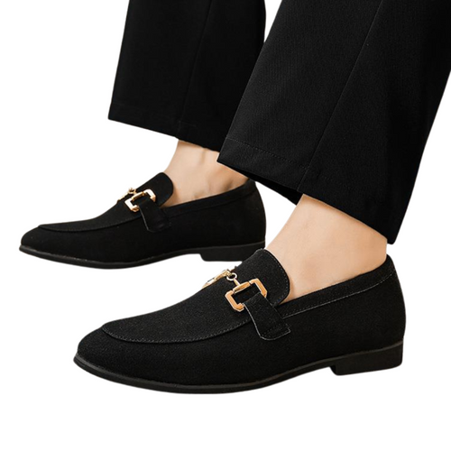 WW | Herren Schwarz Loafer Für Sommer