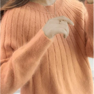 WW | Flauschiger Strickpullover aus Kaschmir