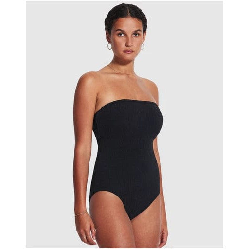 WW | Sea Dive Bandeau Bademode Schwarz