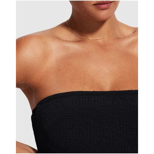 WW | Sea Dive Bandeau Bademode Schwarz
