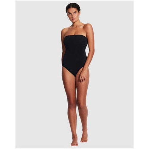 WW | Sea Dive Bandeau Bademode Schwarz