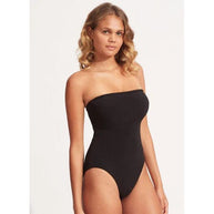 WW | Sea Dive Bandeau Bademode Schwarz