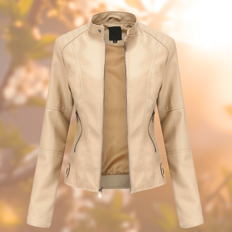 WW | Damen Lederjacke Einzigartiges Design & Bequeme Passform Damen Lederjacke
