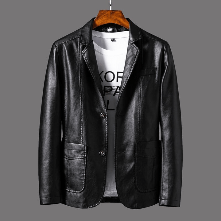 W&W Mode | Leder Blazer Herren Jacke