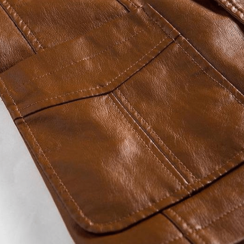 W&W Mode | Leder Blazer Herren Jacke