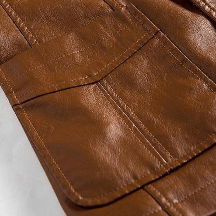 W&W Mode | Leder Blazer Herren Jacke
