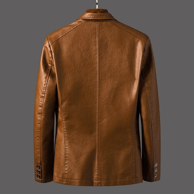 W&W Mode | Leder Blazer Herren Jacke