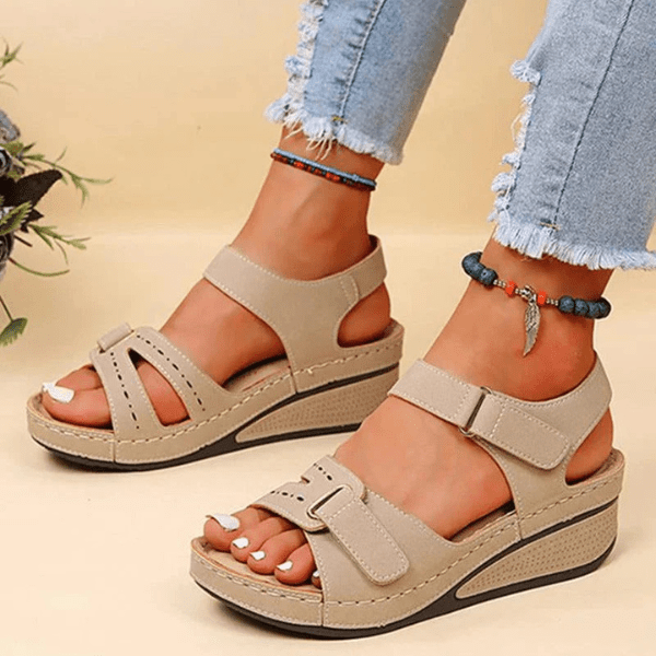 W&W Mode | Orthopädische Komfortable Damen Sandalen