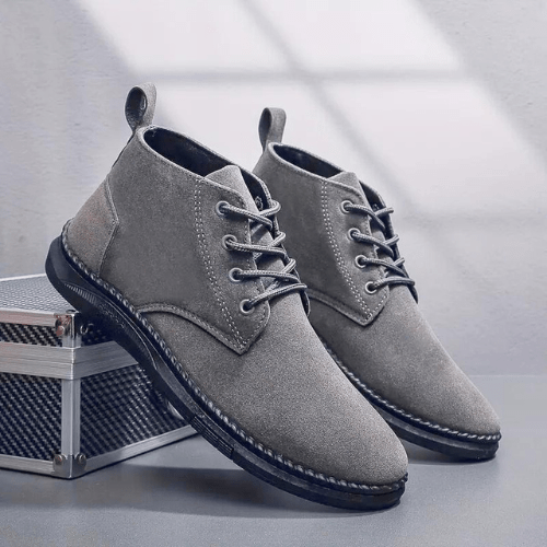 W&W Mode | Herren Schuhe Chukka Boots Luxuriöses Wildleder Herren Schuhe Lässiges Design