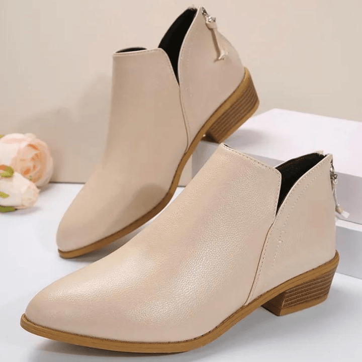 W&W Mode | Elegante Knöchelstiefel Damenstiefel