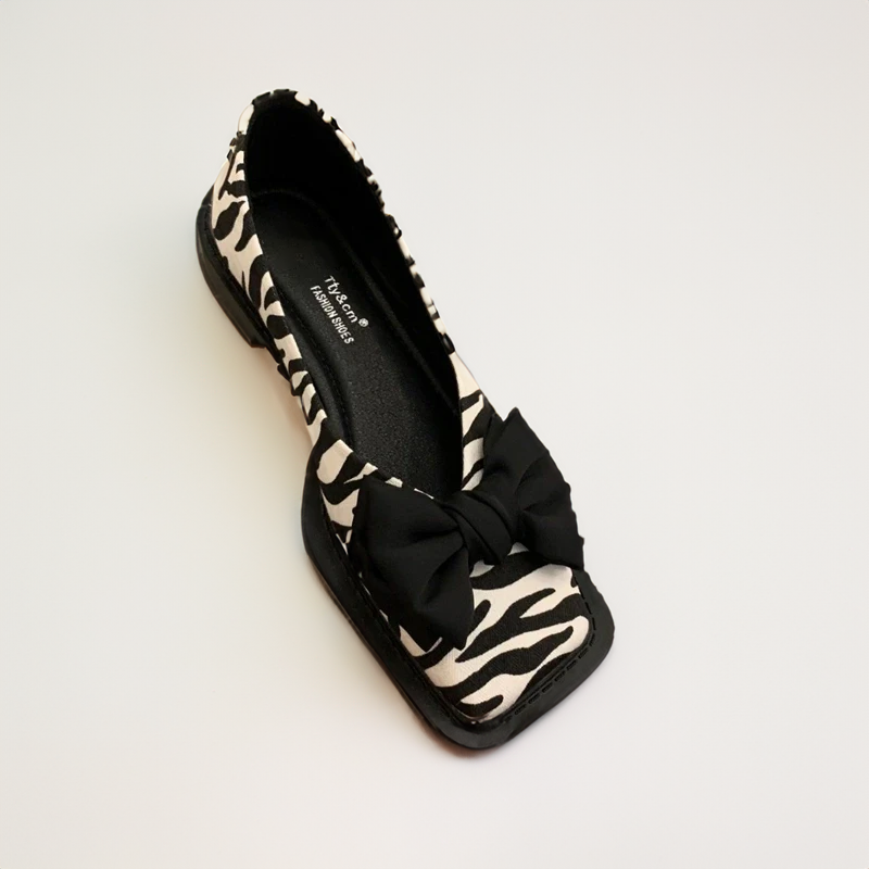 WW | Square Toe Flache Mokassins Frauen Mokassins