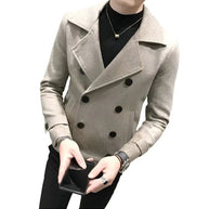 WW | Kurz Doppelreihiger Mantel