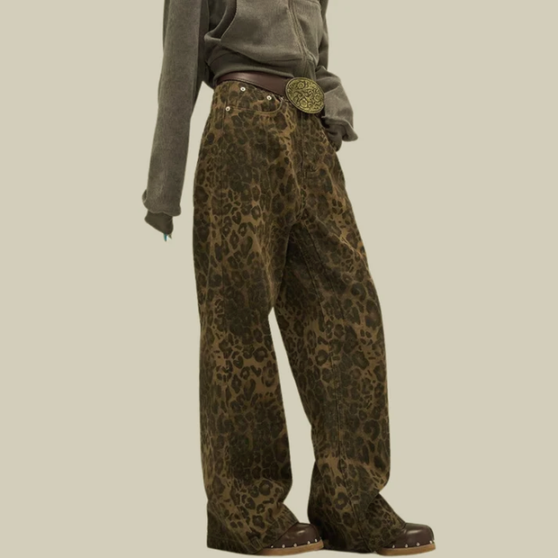 WW | Virale Jeans mit Leopardenmuster