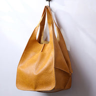 WW | Überdimensionale Leder Schultertasche für Damen