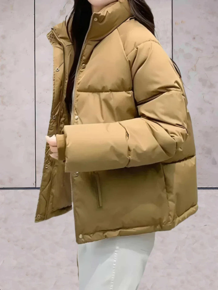 W&W Mode | Parkajacke mit Stehkragen und Doppelverschluss