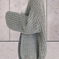 WW | Offener Strickjacke Aus Dickem Strick Für Damen