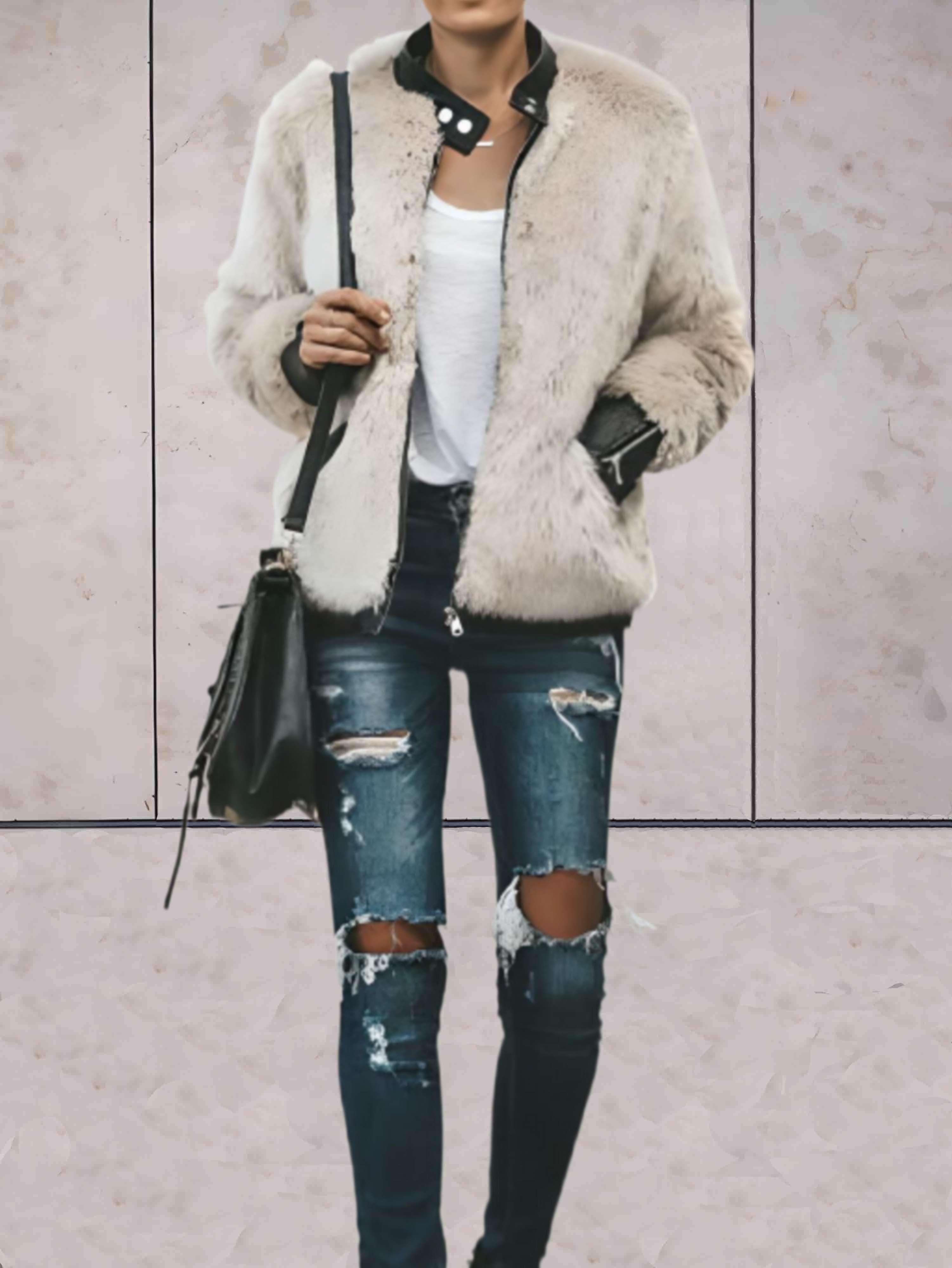 WW - Jacke mit Rundhalsausschnitt