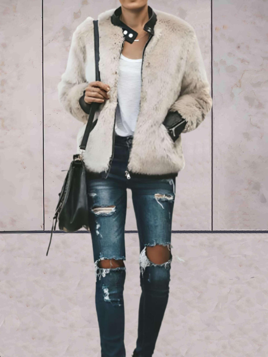 WW - Jacke mit Rundhalsausschnitt