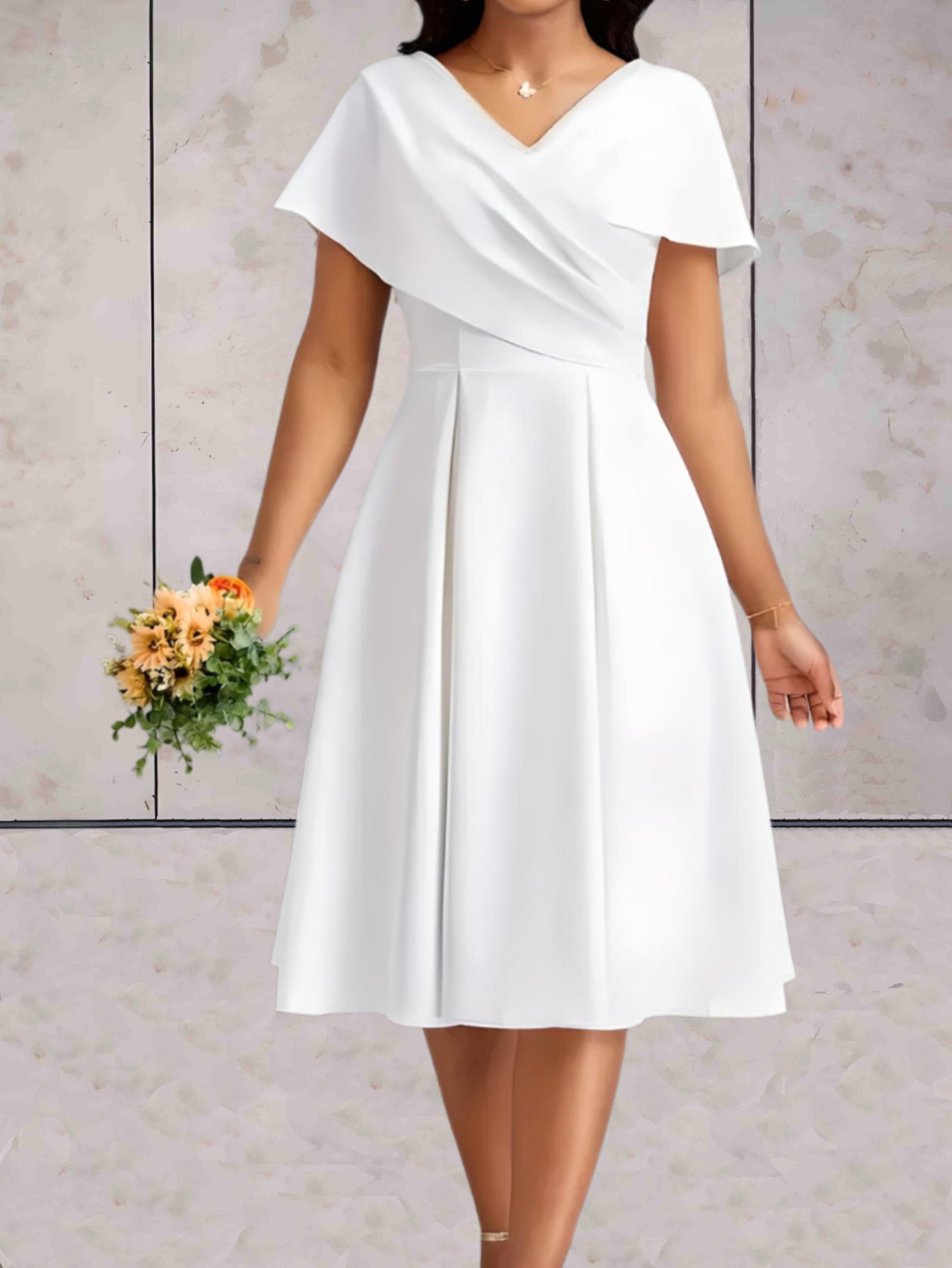 WW | Weiße Mini Kleid