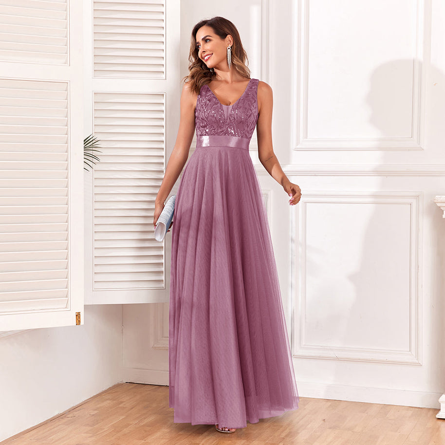 WW | Trägerloses Abendkleid