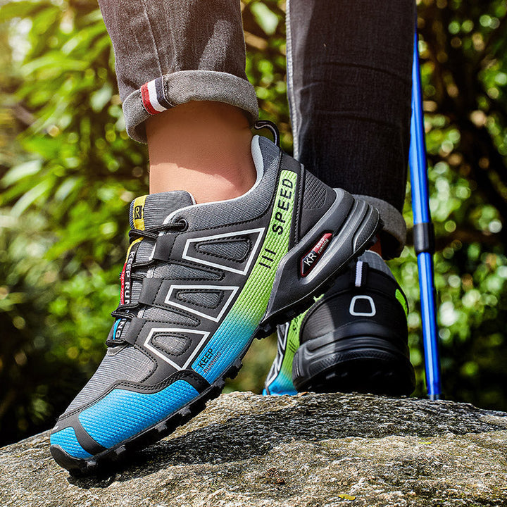 W&W Mode | Speed 3 Leichte Wanderschuhe Für Herren, Rutschfest Und Bequem