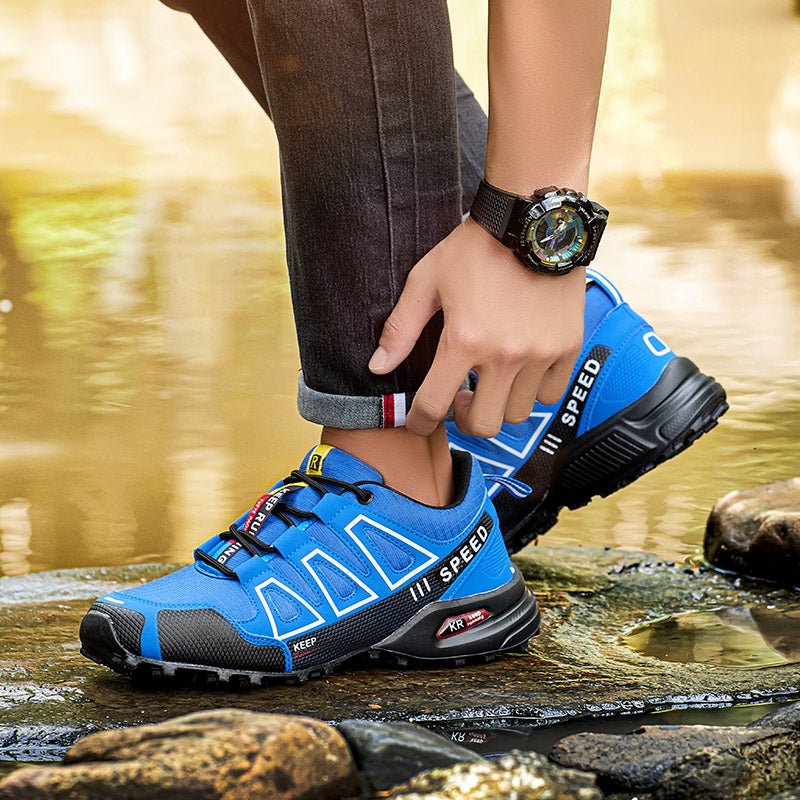 W&W Mode | Speed 3 Leichte Wanderschuhe Für Herren, Rutschfest Und Bequem