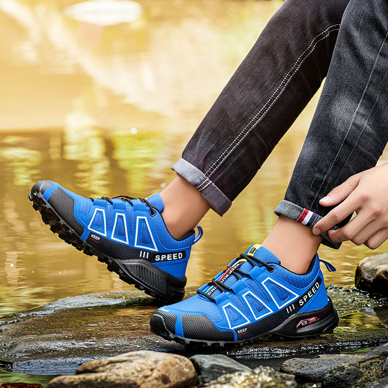 W&W Mode | Speed 3 Leichte Wanderschuhe Für Herren, Rutschfest Und Bequem