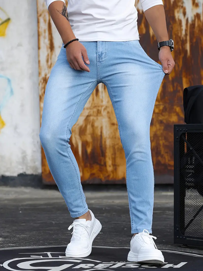 W&W Mode | Herren Bequeme Slim Fit Jeans