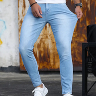 WW | Herren Bequeme Slim Fit Jeans