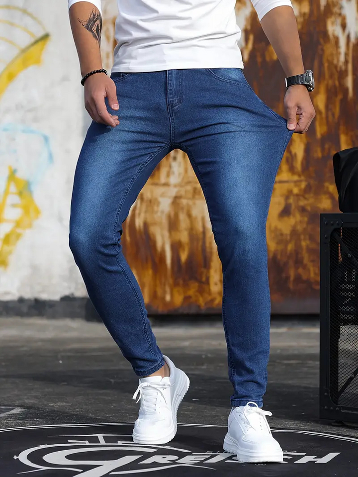 W&W Mode | Herren Bequeme Slim Fit Jeans